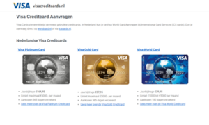 Visa Tweede Creditcard